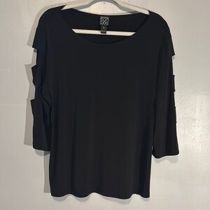 Clara Sun Woo Black Tunic Top